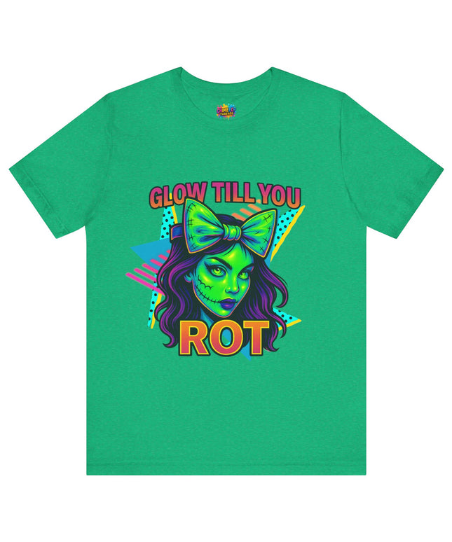 Glow Till You Rot Retro 90's Graphics Tee