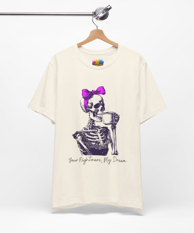 Goth Girl Skeleton Mug Tee