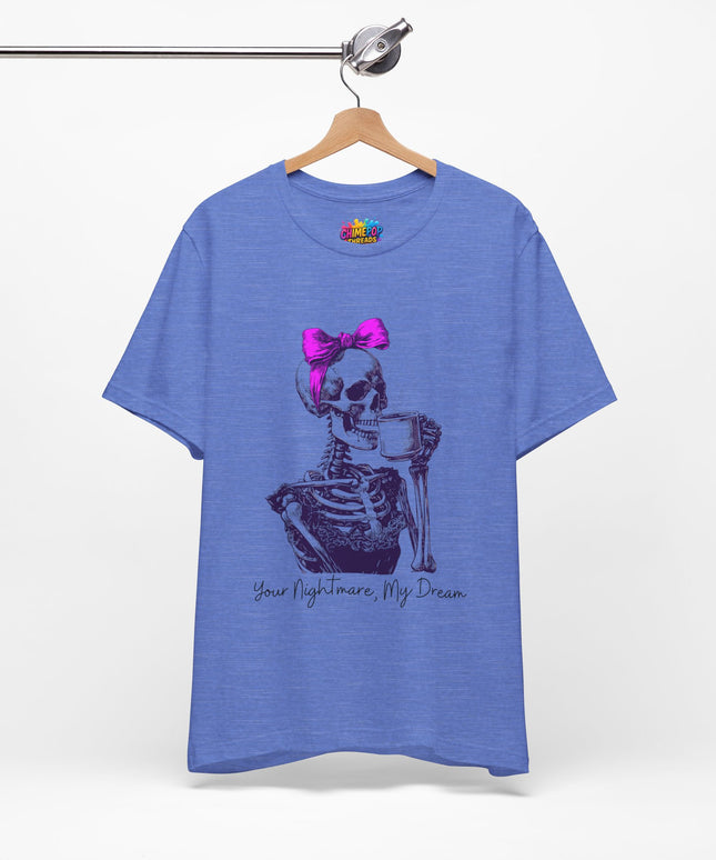 Goth Girl Skeleton Mug Tee