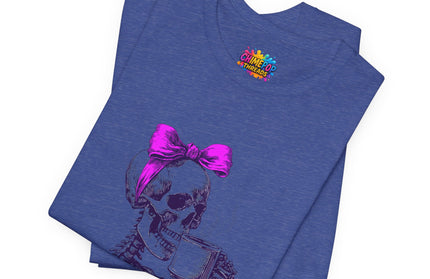 Goth Girl Skeleton Mug Tee