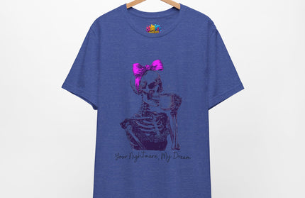 Goth Girl Skeleton Mug Tee