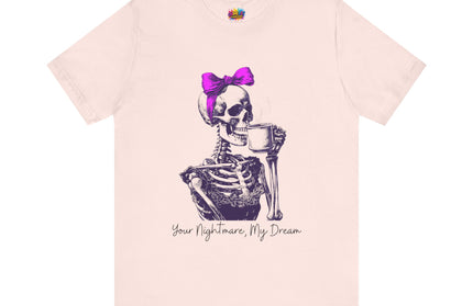 Goth Girl Skeleton Mug Tee