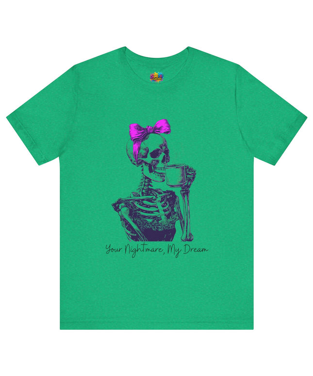 Goth Girl Skeleton Mug Tee