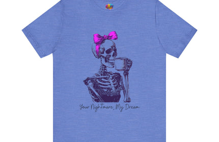 Goth Girl Skeleton Mug Tee