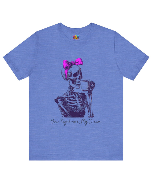 Goth Girl Skeleton Mug Tee