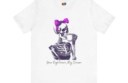 Goth Girl Skeleton Mug Tee