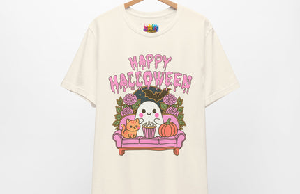 Happy Halloween Ghost Tee