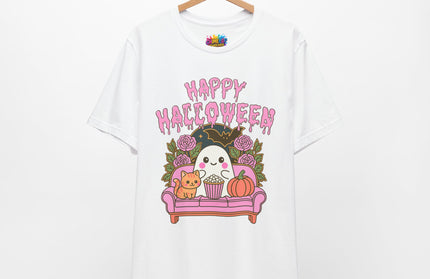 Happy Halloween Ghost Tee