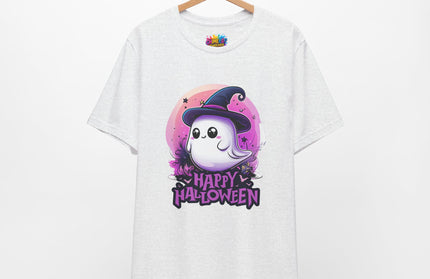 Happy Halloween Kawaii Ghost Tee