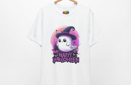 Happy Halloween Kawaii Ghost Tee