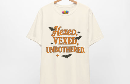 Hexed Vexed Unbothered Bats Tee