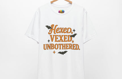 Hexed Vexed Unbothered Bats Tee