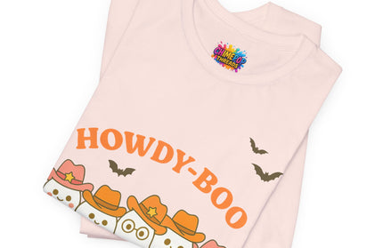 Howdy Boo Cowboy Ghost Gang Tee