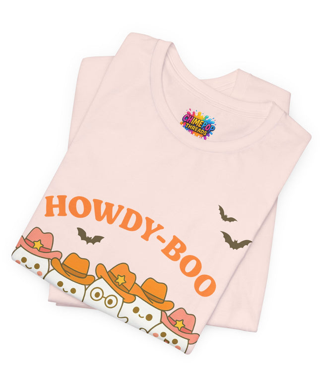 Howdy Boo Cowboy Ghost Gang Tee