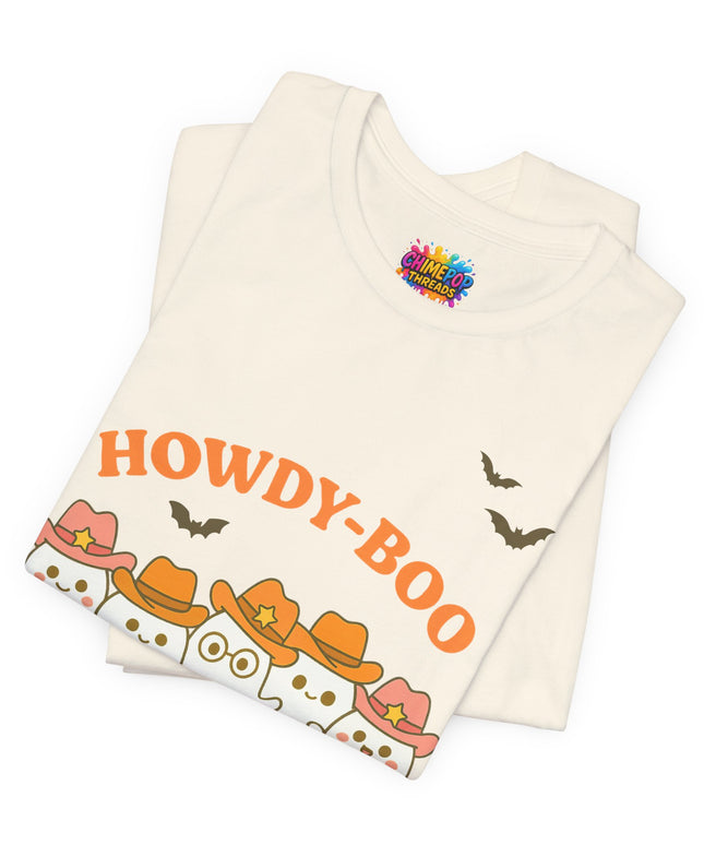 Howdy Boo Cowboy Ghost Gang Tee