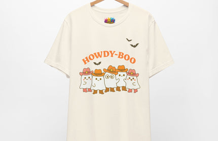 Howdy Boo Cowboy Ghost Gang Tee