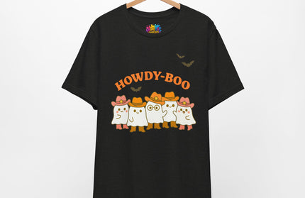 Howdy Boo Cowboy Ghost Gang Tee