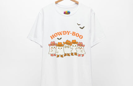 Howdy Boo Cowboy Ghost Gang Tee