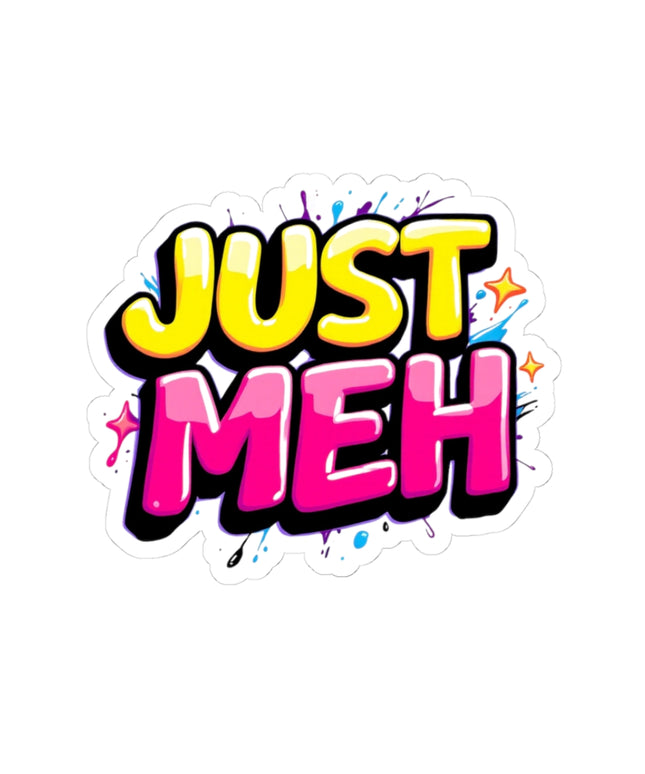 Just Meh ChimePop Stickers