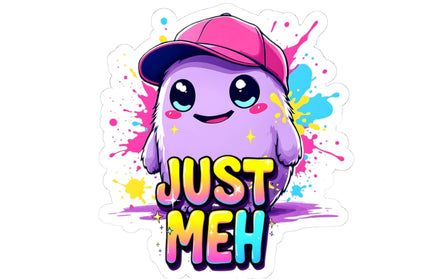 Just Meh On Meh ChimePop Stickers
