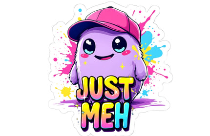 Just Meh On Meh ChimePop Stickers