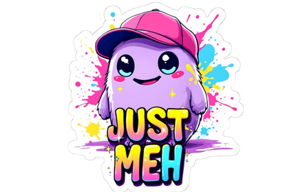 Just Meh On Meh ChimePop Stickers