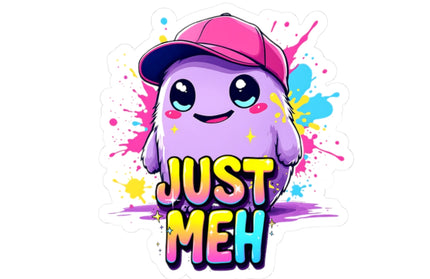 Just Meh On Meh ChimePop Stickers