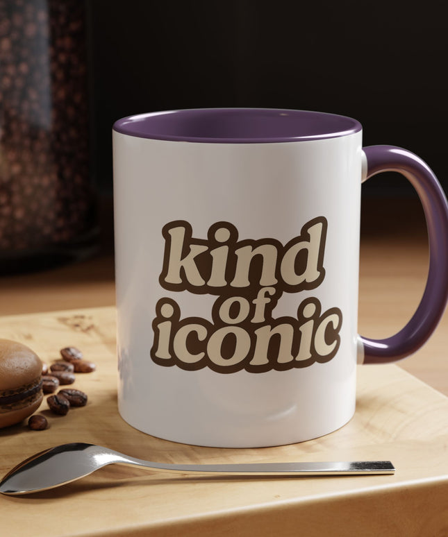 KIND OF ICONIC FUNNY COFFEE MUG