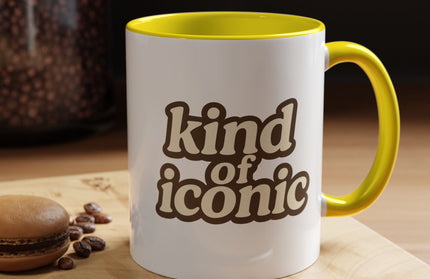 KIND OF ICONIC FUNNY COFFEE MUG