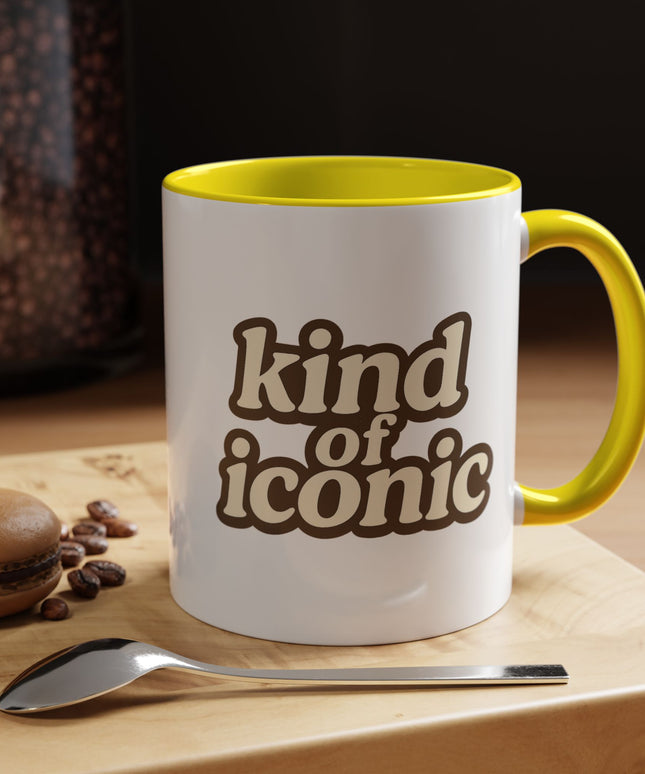 KIND OF ICONIC FUNNY COFFEE MUG