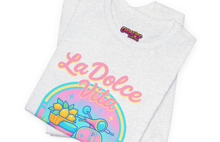 LA DOLCE RIDE: PINK SCOOTER DREAMS UNISEX TEE