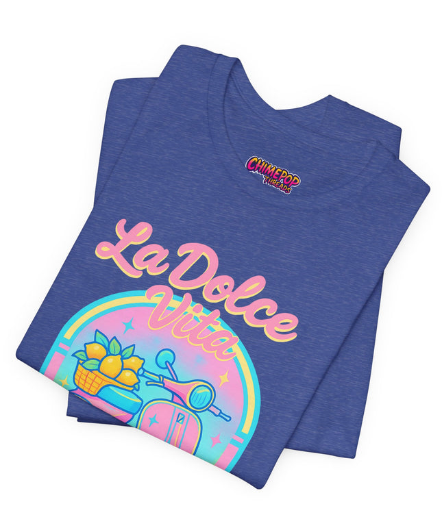 LA DOLCE RIDE: PINK SCOOTER DREAMS UNISEX TEE