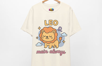 LEO ZODIAC – MAIN ALWAYS LION MOOD TEE