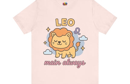 LEO ZODIAC – MAIN ALWAYS LION MOOD TEE