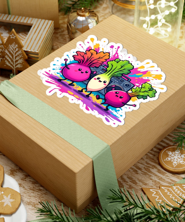 LETTUCE, TURNIP, THE BEET CHIMEPOP STICKERS