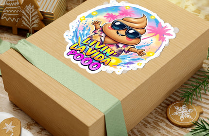 Livin' La Vida Poo ChimePop Stickers