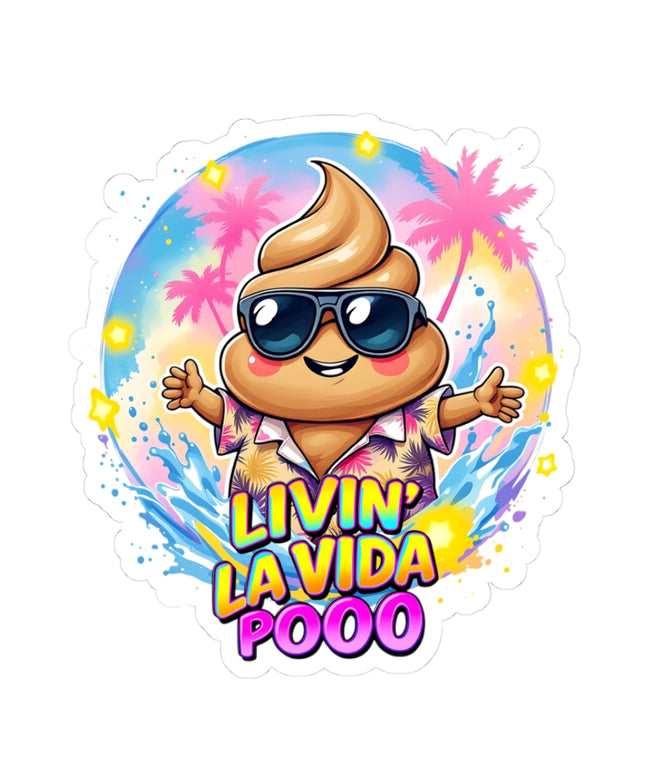 Livin' La Vida Poo ChimePop Stickers