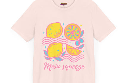 MAIN SQUEEZE LEMON UNISEX TEE T-SHIRT
