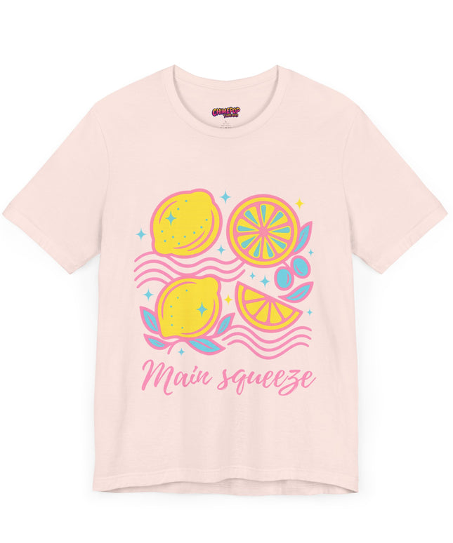 MAIN SQUEEZE LEMON UNISEX TEE T-SHIRT