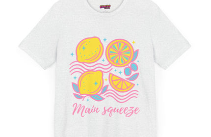MAIN SQUEEZE LEMON UNISEX TEE T-SHIRT