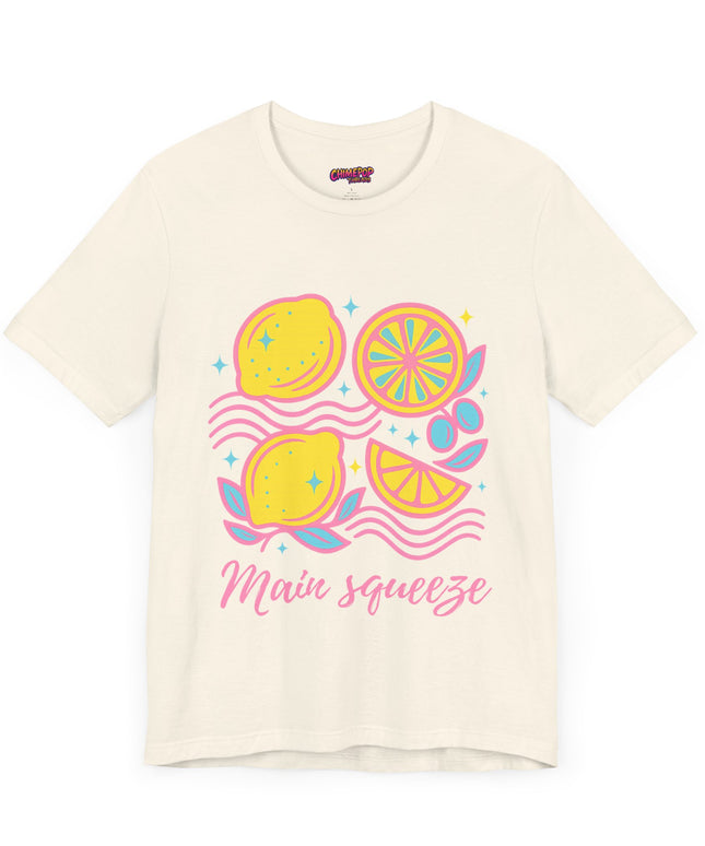 MAIN SQUEEZE LEMON UNISEX TEE T-SHIRT