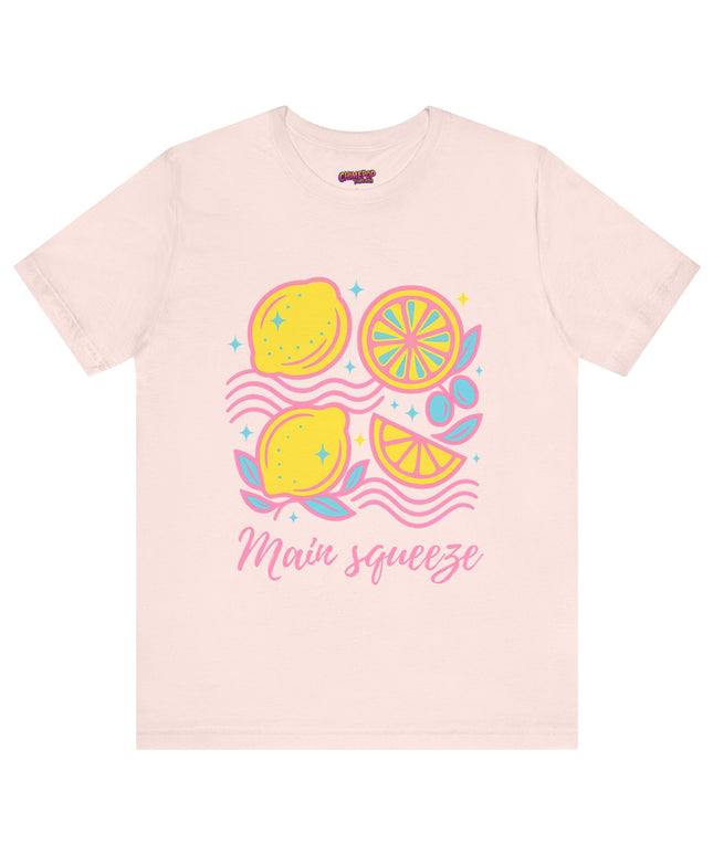 MAIN SQUEEZE LEMON UNISEX TEE T-SHIRT