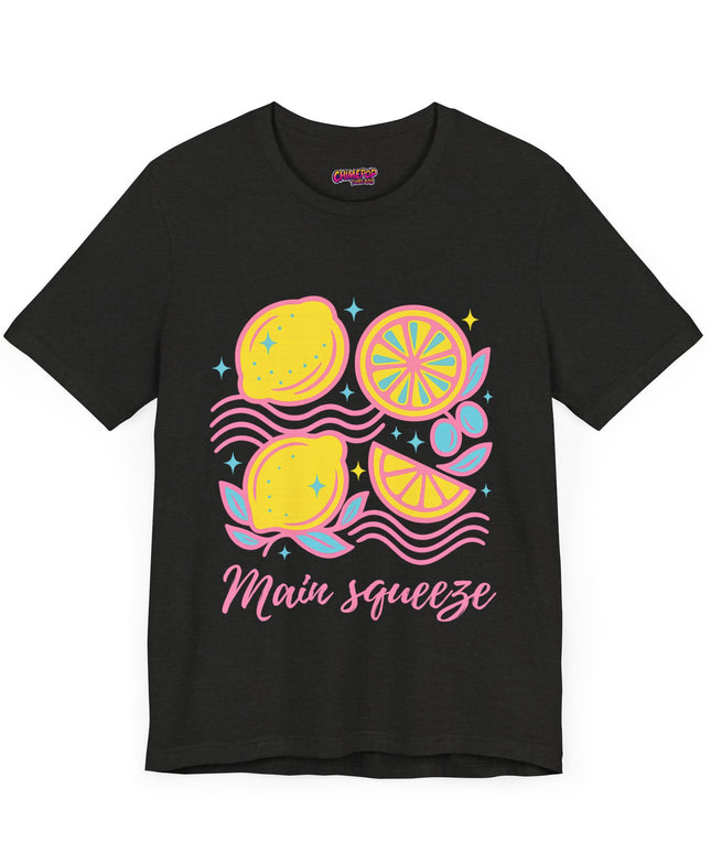 MAIN SQUEEZE LEMON UNISEX TEE T-SHIRT