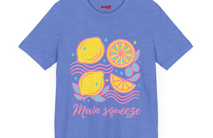 MAIN SQUEEZE LEMON UNISEX TEE T-SHIRT