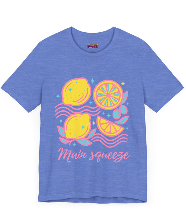 MAIN SQUEEZE LEMON UNISEX TEE T-SHIRT