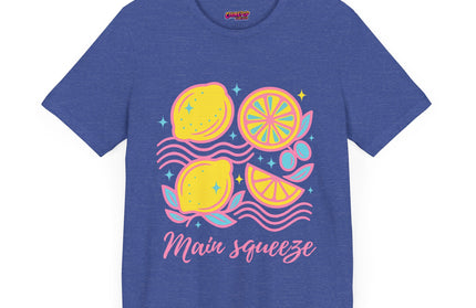 MAIN SQUEEZE LEMON UNISEX TEE T-SHIRT