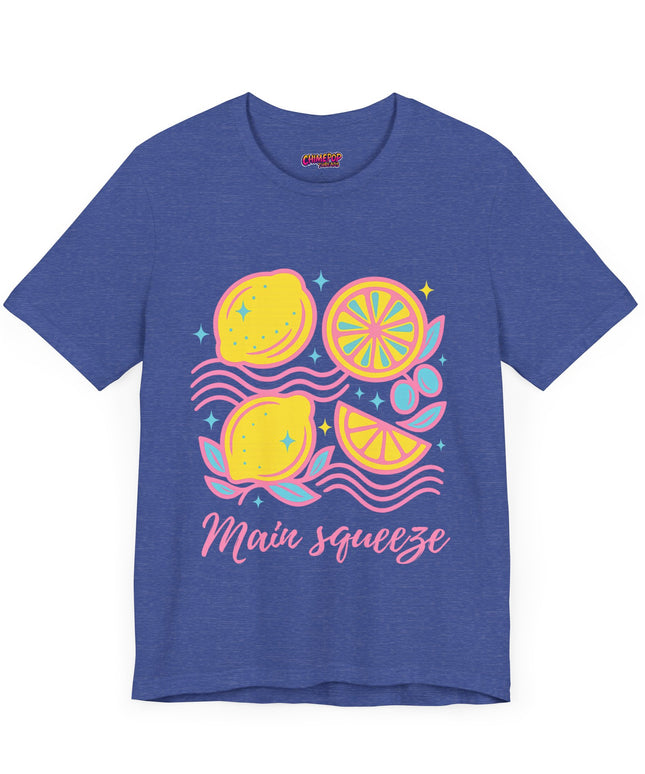 MAIN SQUEEZE LEMON UNISEX TEE T-SHIRT