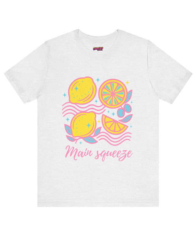 MAIN SQUEEZE LEMON UNISEX TEE T-SHIRT