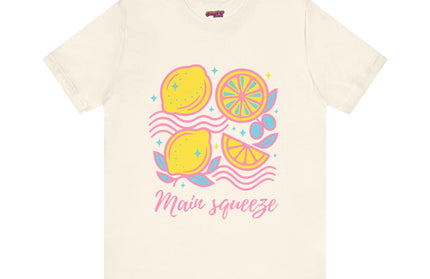 MAIN SQUEEZE LEMON UNISEX TEE T-SHIRT