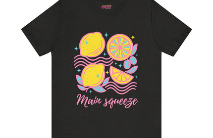 MAIN SQUEEZE LEMON UNISEX TEE T-SHIRT